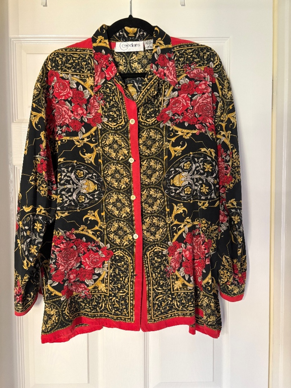 Vintage Silk Blouse
